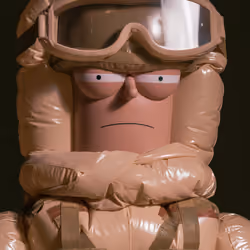 Puffy Soldier #7372