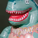 Puffy Dino #6242