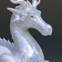 Puffy Dragon #6045