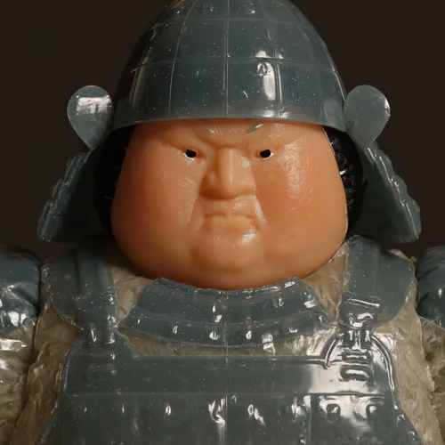 Puffy Samurai #7291