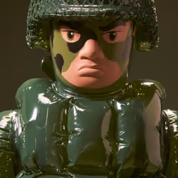 Puffy Soldier #7342