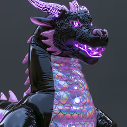 Puffy Dragon #6123