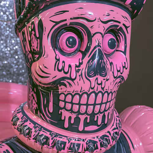 Puffy Skull #3454