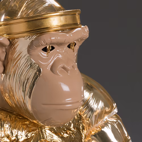 Puffy Ape #5995 · 24K Gold