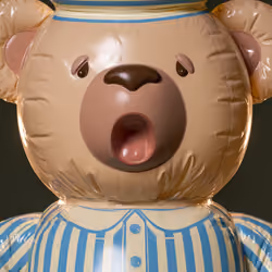 Puffy Teddy #4738