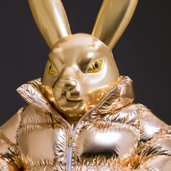 Puffy Bunny #5554 · 24K Gold