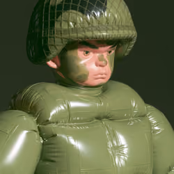 Puffy Soldier #7340