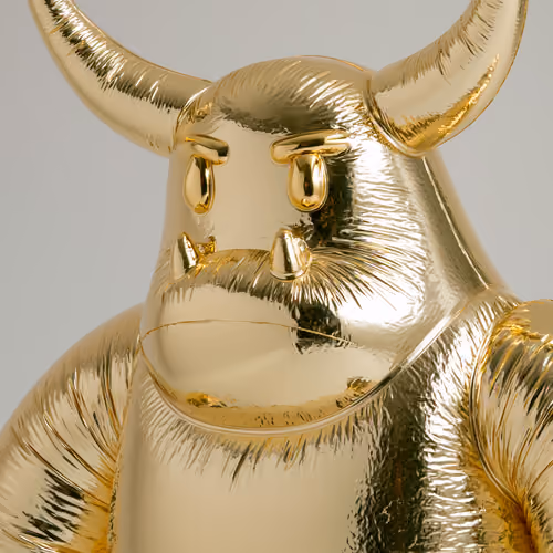 Puffy Monster #5768 · 24K Gold