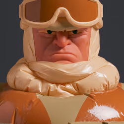 Puffy Soldier #7382