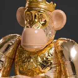 Puffy Ape #5996 · 24K Gold