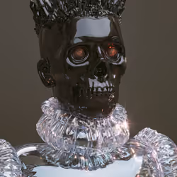 Puffy Skull #3394