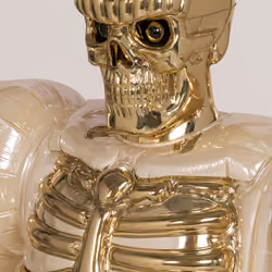 Puffy Skeleton #3761 · 24K Gold