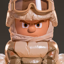 Puffy Soldier #7388