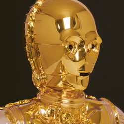 Puffy Robot #6878 · 24K Gold