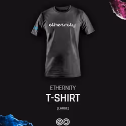 Ethernity T-shirt: Size Large