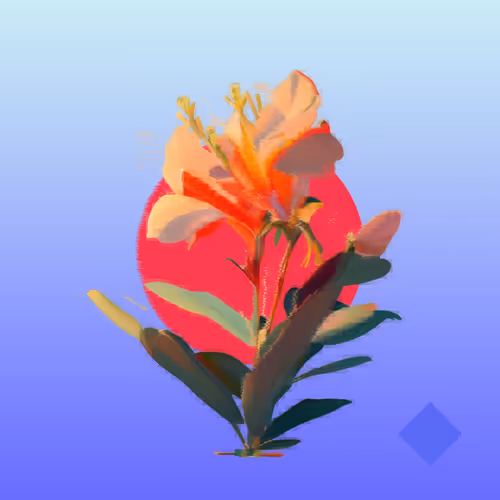 Glitch Blooms Topaz Crypt X Props