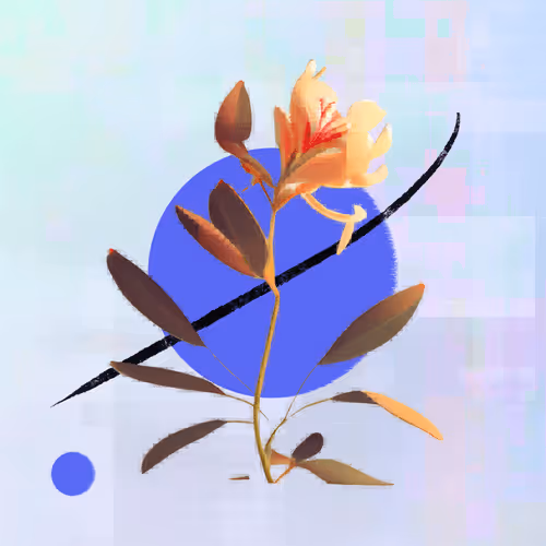 Glitch Blooms Topaz Crypt X Props