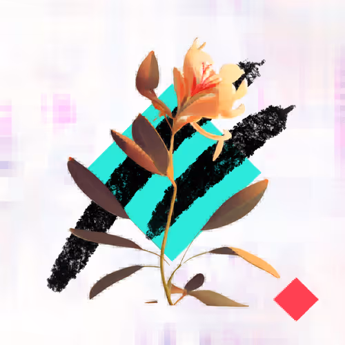 Glitch Blooms Topaz Crypt X Props