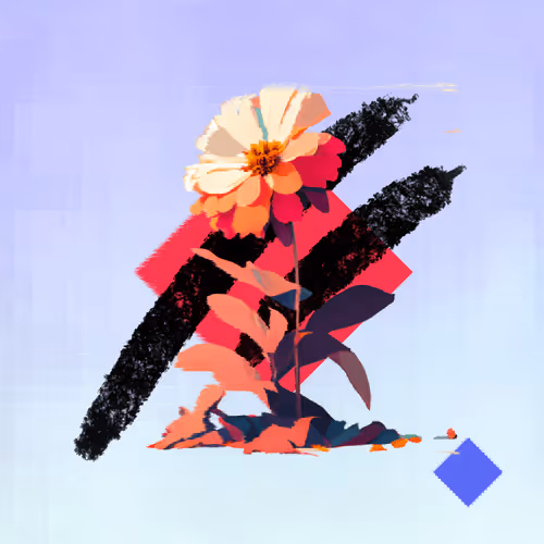 Glitch Blooms Topaz Crypt X Props
