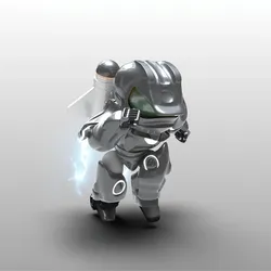 Beep Boop Exo Suit #1037