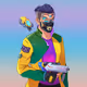 Neon Junkies #7596