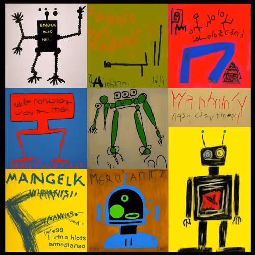 pop robot by VickySusan #230