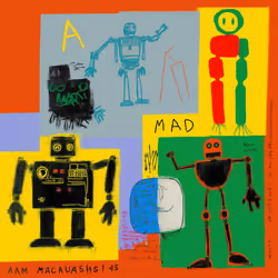pop robot by VickySusan #297