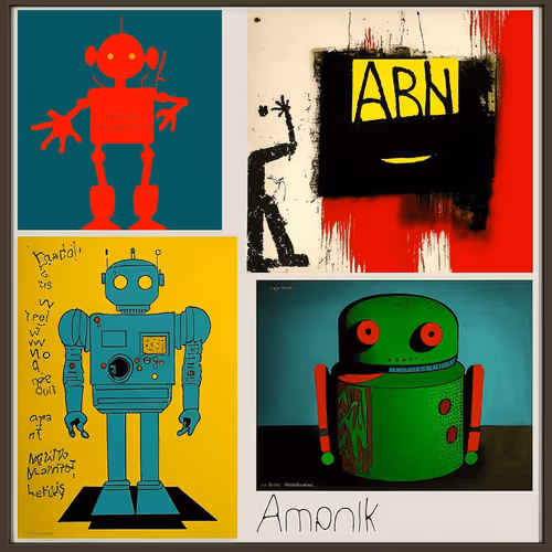 Pop Robot By Vickysusan