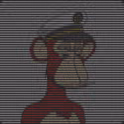 ASCII BAYC #866