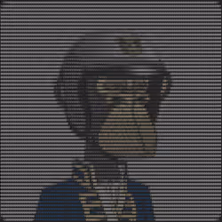 ASCII BAYC #1123