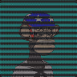 ASCII BAYC #923