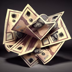 BUNDLE OF MONEY