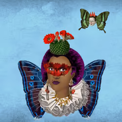 Fairy Flower Girl #9576