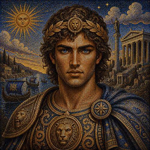 Логотип Ai Mosaics L3g3nds 746988781