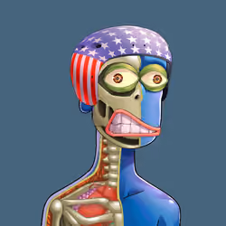 Anatomy Rare Apepe YC #7655