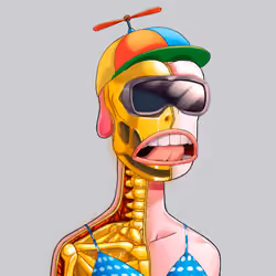 Anatomy Rare Apepe YC #4036