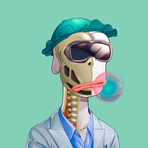 Anatomy Rare Apepe YC #7005