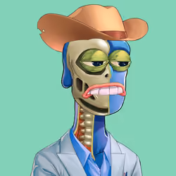 Anatomy Rare Apepe YC #6454