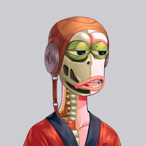 Anatomy Rare Apepe YC #7188