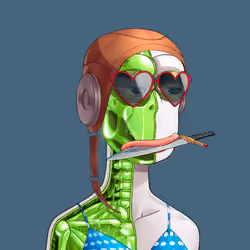 Anatomy Rare Apepe YC #7651