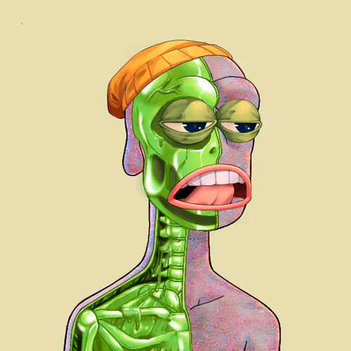 Anatomy Rare Apepe YC #2781