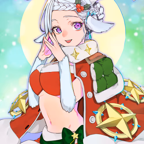 Snow Gift Xmas collar