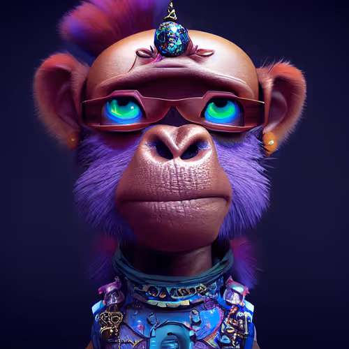 Kongo Golden Ape Society #55