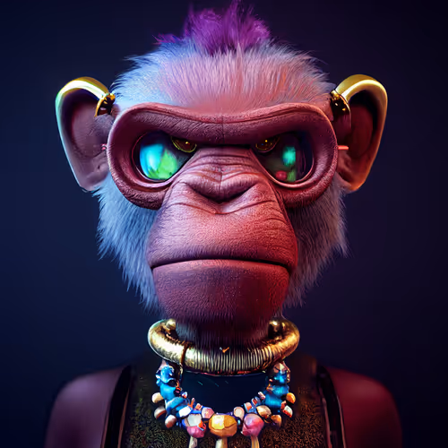 Kongo Golden Ape Society #54