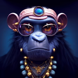 Kongo Golden Ape Society #59
