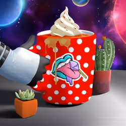 Cosmic Coffee Cups #3717