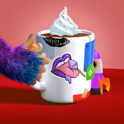 Cosmic Coffee Cups #3399