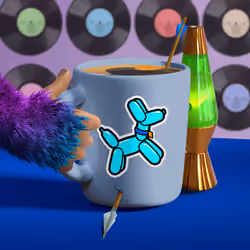Cosmic Coffee Cups #3357