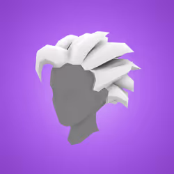 Anime warrior hair