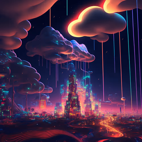 Electro City By Cloud